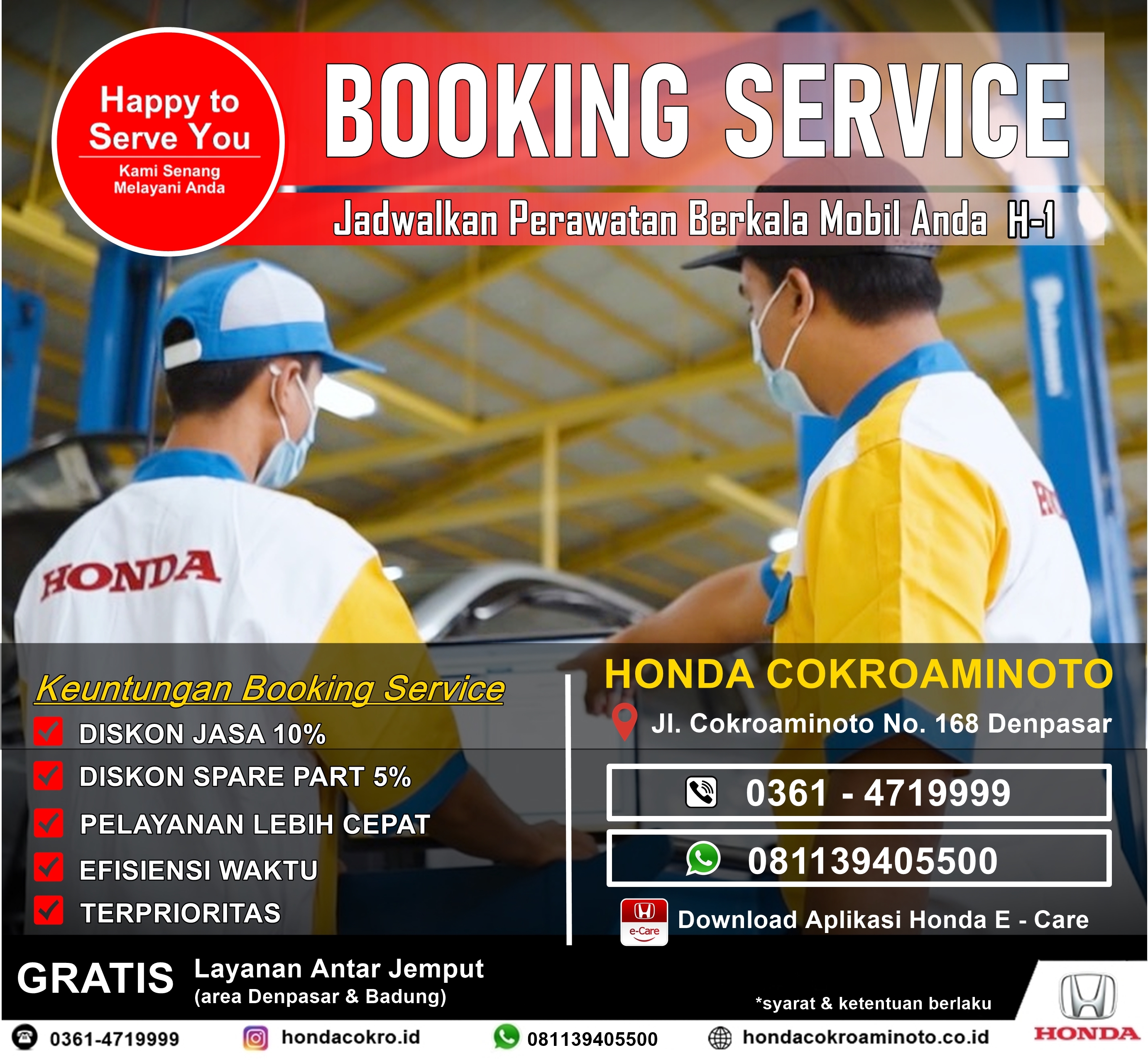 BOOKING SERVICE !!!